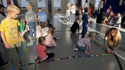 Pasowanie na świetliczaka 2024 Praca w grupie