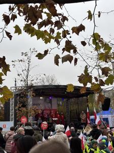 DZIELNICOWE OBCHODY NARODOWEGO ŚWIĘTA NIEPODLEGŁOŚCI NA PLACU GABRIELA NARUTOWICZA