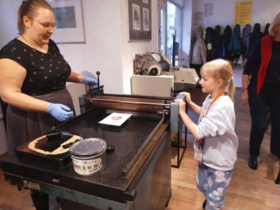 WYCIECZKA KLASY 1C DO MUZEUM DRUKARSTWA WARSZAWSKIEGO