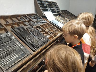 WYCIECZKA KLASY 1C DO MUZEUM DRUKARSTWA WARSZAWSKIEGO