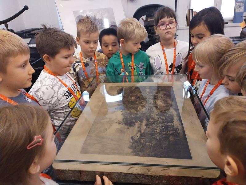 WYCIECZKA KLASY 1C DO MUZEUM DRUKARSTWA WARSZAWSKIEGO