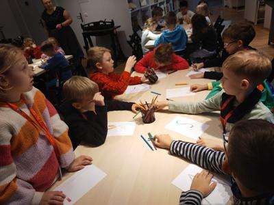WYCIECZKA KLASY 1C DO MUZEUM DRUKARSTWA WARSZAWSKIEGO