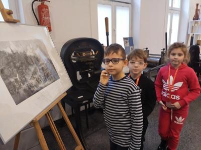 WYCIECZKA KLASY 1C DO MUZEUM DRUKARSTWA WARSZAWSKIEGO