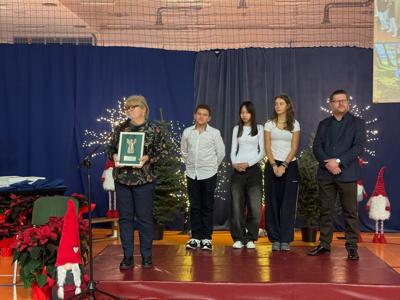 21 Gala Wolontariatu odbiór wyróżnienia dla SKW