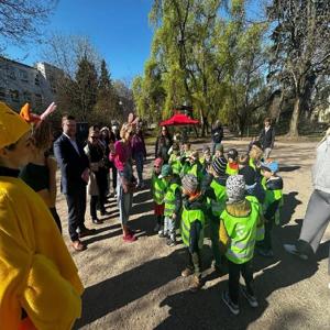 WIELKANOCNE POSZUKOWANIA ZAJĄCZKA W PARKU WIELKOPOLSKIM