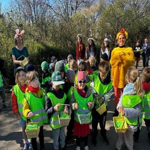 WIELKANOCNE POSZUKOWANIA ZAJĄCZKA W PARKU WIELKOPOLSKIM