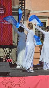 Festiwal Kultury Wietnamskiej, występ naszych uczennic.