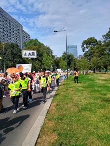 PARADA SENIORÓW W RAMACH WARSZAWSKICH DNI SENIORA.