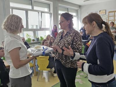 24.10.2025 Wizyta studentów z Niemiec, podsumowanie spotkania, podziękowania