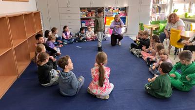 Dzieci z Przedszkola w SP 264 - świetlica  (5)