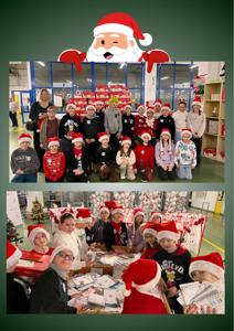 Listy do Św. Mikołaja 1 WER na ul Łączyny 8 w Warszawie, jedna z największych sortowni listów w Polsce.