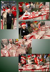 Listy do Św. Mikołaja 3 Ze skrzynek z całej Polski dzieci przerzuciły listy do worków   i uroczyście je zamknęły