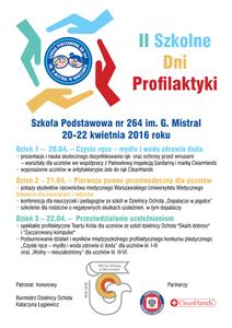 II Szkolne Dni Profilaktyki