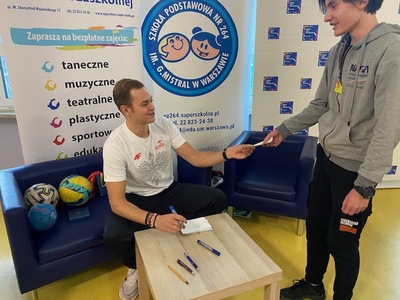 SPOTKANIE ZE SPORTOWCEM