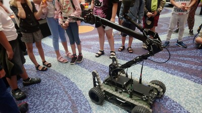 Robot pirotechniczny Gryf