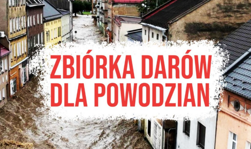 ZBIÓRKA DARÓW DLA POWODZIAN
