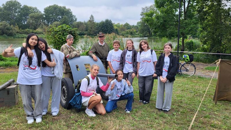 Podziwialiśmy powstańczą broń!