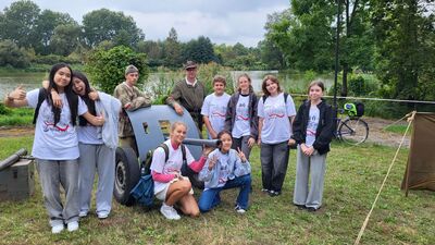 Podziwialiśmy powstańczą broń!