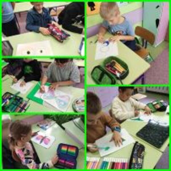 Kreatywne ósemki w klasie 1c