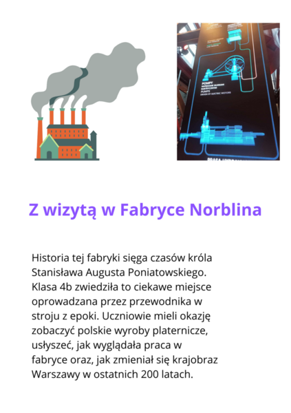 Z wizytą w Fabryce Norblina
