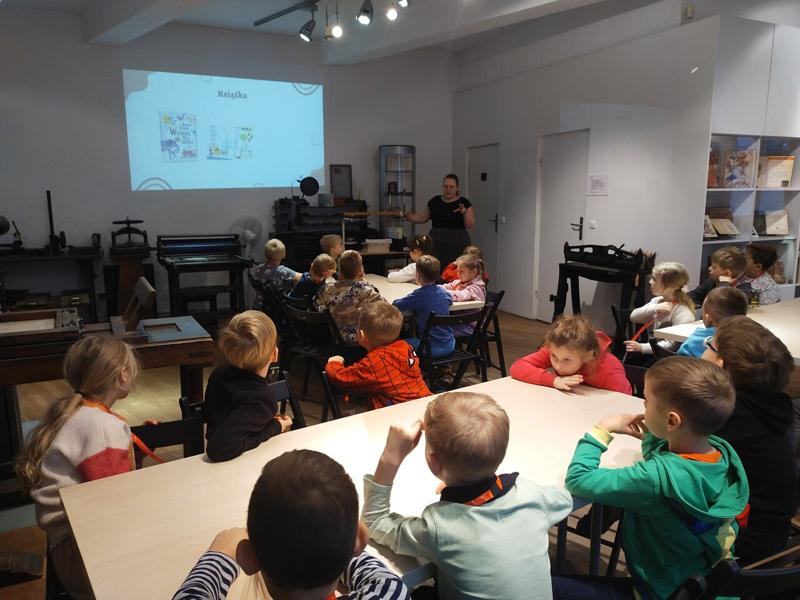 WYCIECZKA KLASY 1C DO MUZEUM DRUKARSTWA WARSZAWSKIEGO