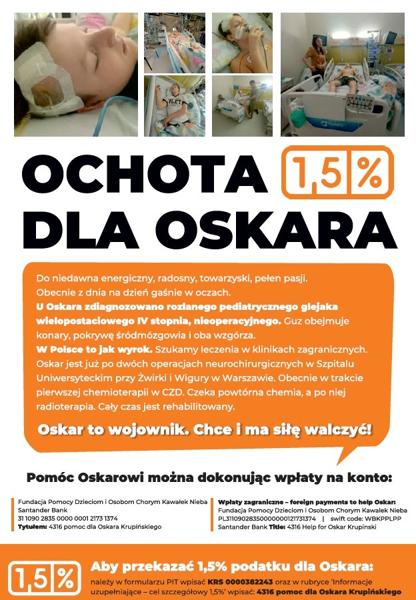 POMOC DLA OSKARA