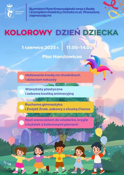 kolorowy dzień dziecka