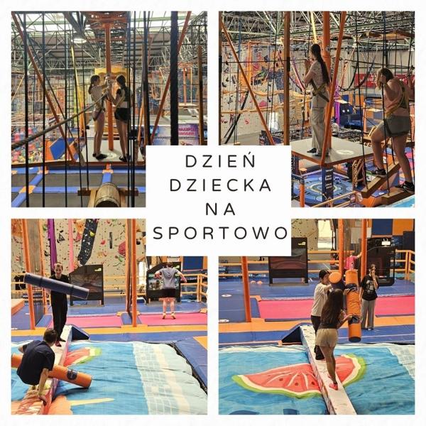 klasa 6b w Parku Trampolin