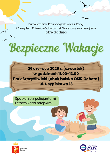 BEZPIECZNE WAKACJE