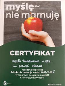 SZKOŁA NIE MARNUJE