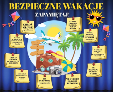 BEZPIECZNE WAKACJE
