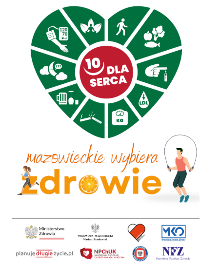 10 dla Serca - mazowieckie wybiera zdrowie