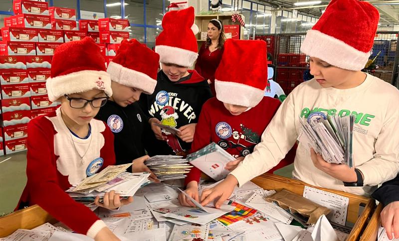 WIZYTA UCZNIÓW ŚWIETLICY SP 264 W SORTOWNI LISTÓW POCZTY POLSKIEJ