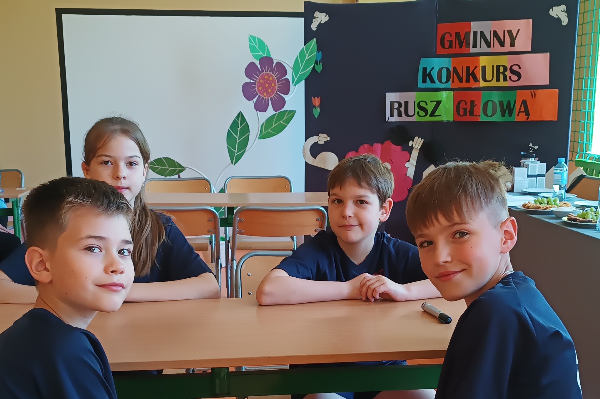 Sukces trzecioklasistów PSP w Bodzechowie w gminnym konkursie „Rusz głową”!