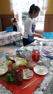 Prezentacja przygotowanych potraw