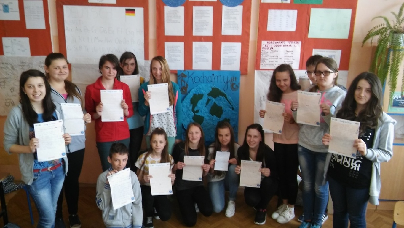 Zdjęcie pamiątkowe uczestników akcji