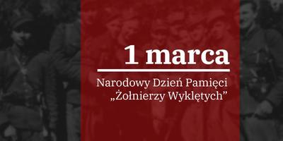Narodowy Dzień Pamięci Żołnierzy Wyklętych - plakat.