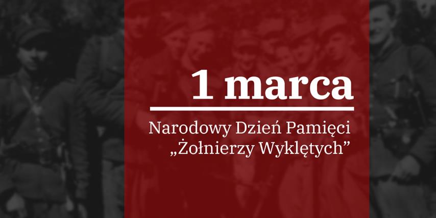 Narodowy Dzień Pamięci Żołnierzy Wyklętych - plakat.