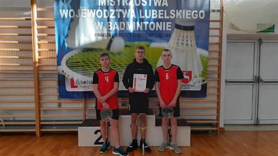 Finał Wojewódzki w Badmintonie w ramach Igrzysk Młodzieży Szkolnej 2021 - zawodnicy
