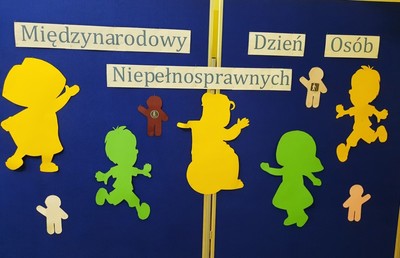 Międzynarodowy Dzień Osób Niepełnosprawnych - prace uczniów
