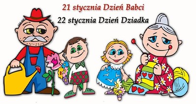 Dzień babci i dziadka - rysunek 