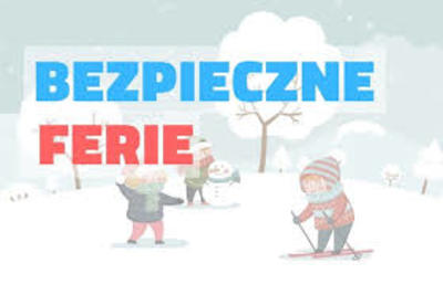 Logo - Bezpieczne ferie