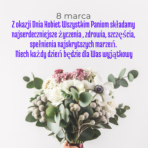 Życzenia z okazji 8 marca
