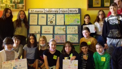 Światowy Dzień Wody - uczniowie szkoły