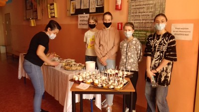 Kiermasz ciast w dniu 22 marca 2022 roku