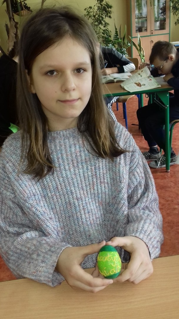 Konkurs na Eko-pisankę Wielkanocną.