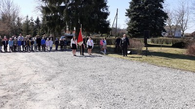 Sadzenie Dębu Katyńskiego - akademia