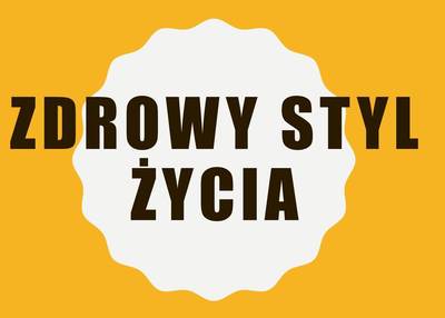 Zdrowy styl życia - banner