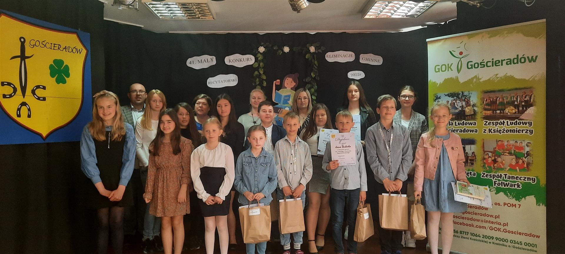 Mały Konkurs Recytatorski - GOK Gościeradów