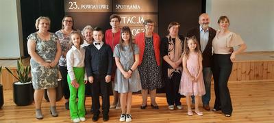 Stacja Poezja 2022 - uczestnicy z naszej szkoły